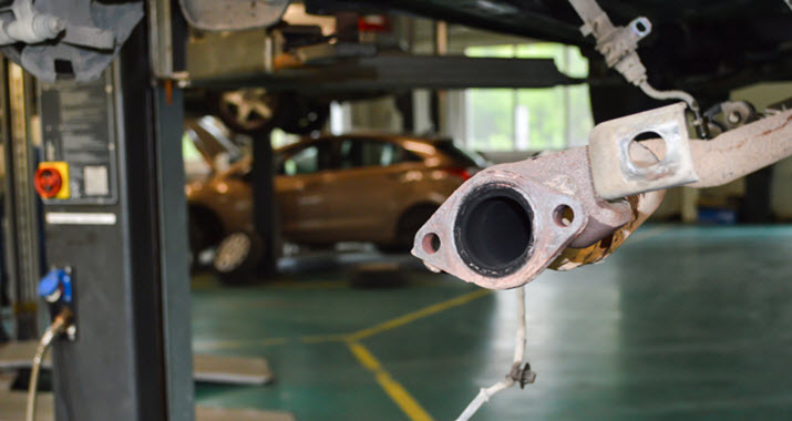 Jaguar Exhaust Manifold Gasket Repair